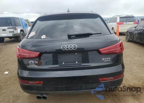 2016 Audi Q3 Premium Plus z USA, uszkodzony, nr VIN WA1EFCFS1GR003021